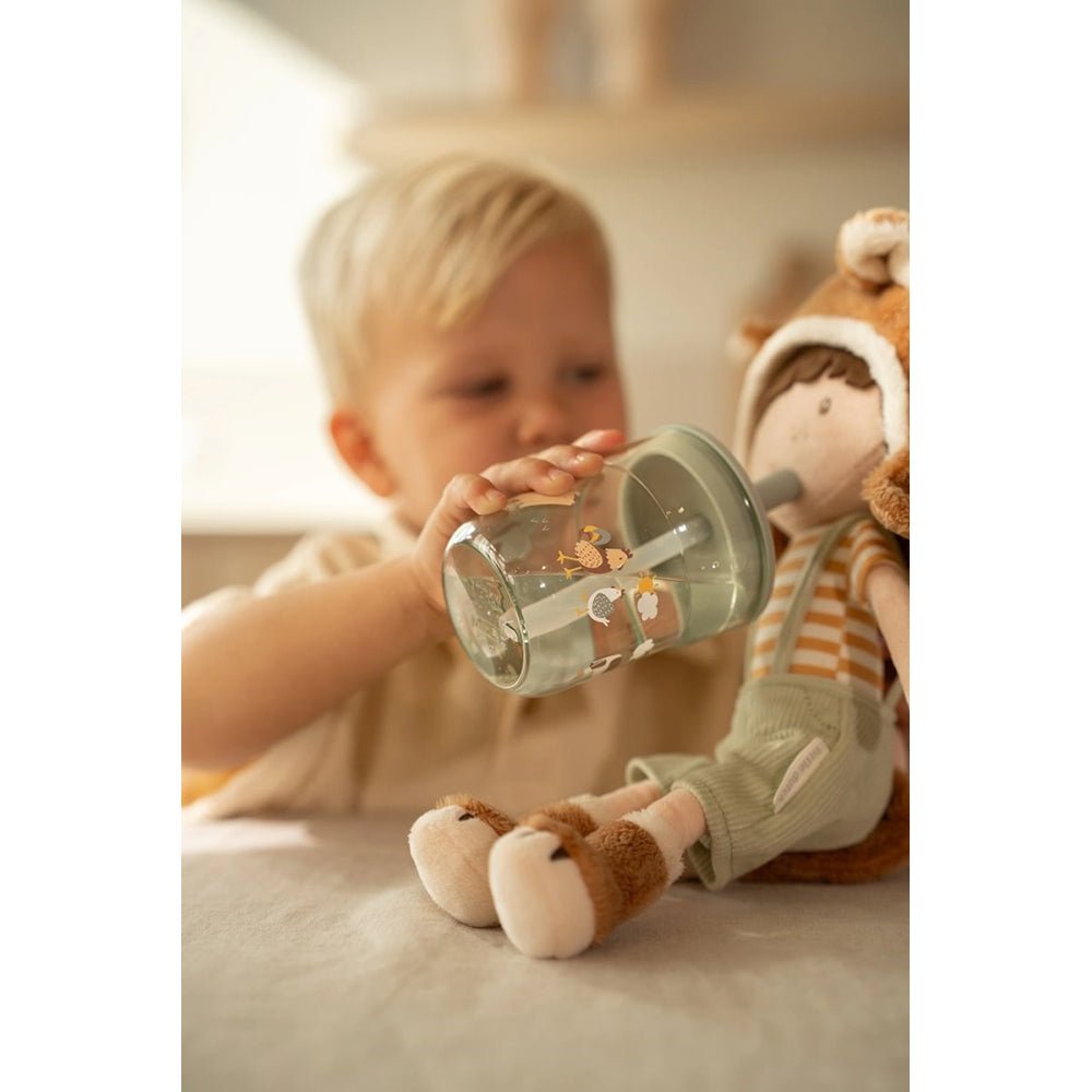 Vaso infantil pajita Granja Little Duch - Nanetes